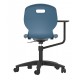 Arc Swivel Wipe Clean Personal Workspace College Chair 